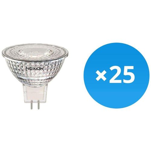 8719157046176 - Mehrfachpackung 25x Noxion LED-Spot GU53 MR16 44W 345lm 12V 36D - 830 Warmweiß Dimmbar - Ersatz für 35W - 3000K - Warmweiß