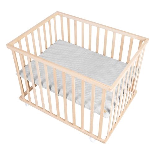 4005317334745 - Laufgitter Style ca 75 x 100 cm aus Bio-Buche inkl grauer Schutzeinlage & Rollen 4005317334745 - Laufgitter Style ca 75 x 100 cm aus Bio-Buche inkl grauer Schutzeinlage & Rollen
