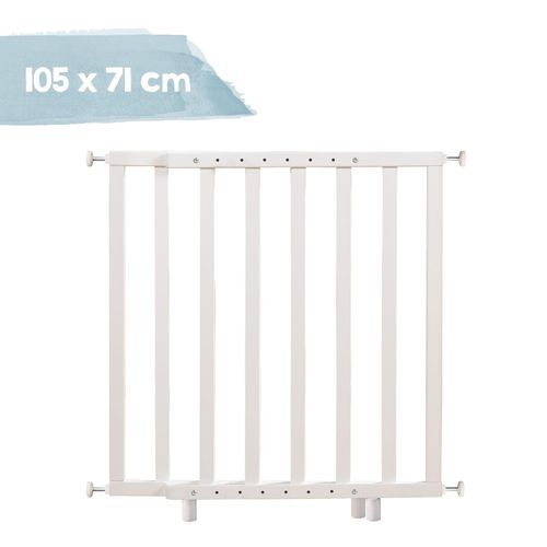 4005317246321 - Türschutzgitter zum Klemmen Breite 62 - 106 cm weià - B-Ware Transportschaden Kosmetisch 4005317246321 - Türschutzgitter zum Klemmen Breite 62 - 106 cm weià - B-Ware Transportschaden Kosmetisch