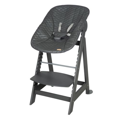 4005317332437 - Treppenhochstuhl Born Up Set 2in1 in Anthrazit inkl Liegeaufsatz Graphite gesteppt 4005317332437 - Treppenhochstuhl Born Up Set 2in1 in Anthrazit inkl Liegeaufsatz Graphite gesteppt