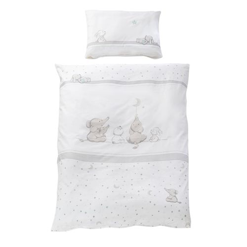 4005317313924 - Kinder-Bettgarnitur 4-tlg Sternenzauber® Bettset mit Bettwäsche 100x135cm Nestchen Himmel 1 St