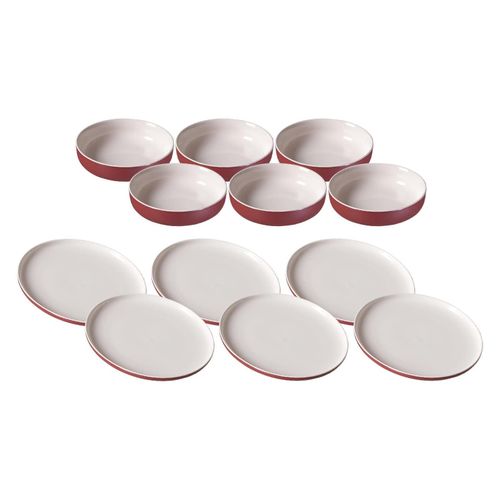 4262418970894 - Teller und Schalenset Jasper 12er Set