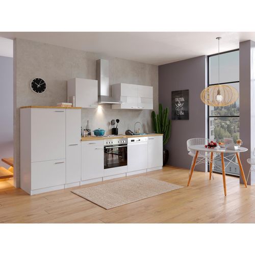 4260515335745 - Küchenzeile KB310WW 310 cm Weiß 4260515335745 - Küchenzeile KB310WW 310 cm Weiß