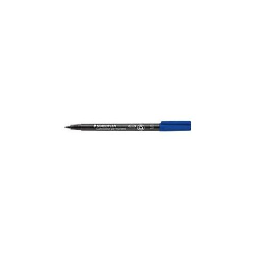 4007817331651 - STAEDTLER Lumocolor Universal Lumocolor Rundspitze Permanentmarker Extra Fein Rundspitze 04 mm Blau Nachfüllbar 10 Stück