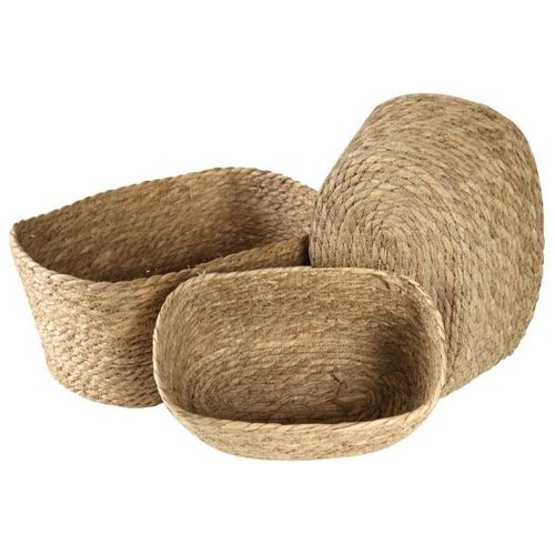 4036812117441 - Pure Style - Aufbewahrungskorb Seegras 3 tlg Korb Set 3 Größen Deko Korb Natur - Natur 4036812117441 - Pure Style - Aufbewahrungskorb Seegras 3 tlg Korb Set 3 Größen Deko Korb Natur - Natur