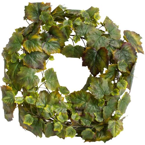 4016550310564 - Kunstkranz BOTANIC-HAUS Weinlaubkranz Kunstpflanzen Gr Ø H 50 cm x 9 cm 1 St grün Kunst-Kränze