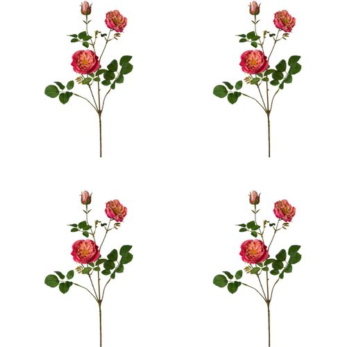 4064118117865 - Kunstblume CREATIV GREEN Rosenzweig Kunstpflanzen Gr H 73 cm 4 St orange (koralle) Kunst-Blumen 4064118117865 - Kunstblume CREATIV GREEN Rosenzweig Kunstpflanzen Gr H 73 cm 4 St orange (koralle) Kunst-Blumen