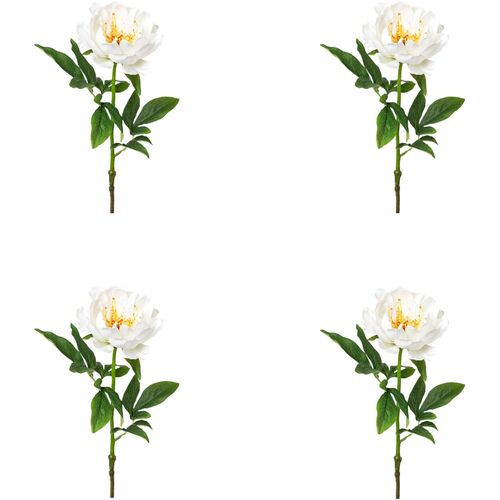 4064118118206 - Kunstblume CREATIV GREEN Peonie Kunstpflanzen Gr H 51 cm 4 St weiß Kunst-Blumen 4064118118206 - Kunstblume CREATIV GREEN Peonie Kunstpflanzen Gr H 51 cm 4 St weiß Kunst-Blumen