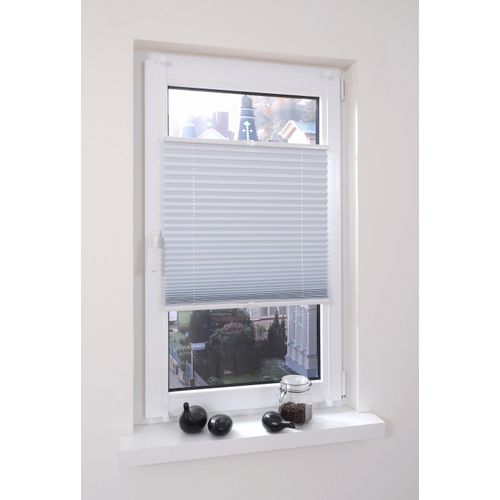 4016318052118 - Plissee Klemmfix Thermo Plissees Gr 130 cm zweiseitig verschiebbar 40 cm weiß Plissees ohne Bohren Plissee