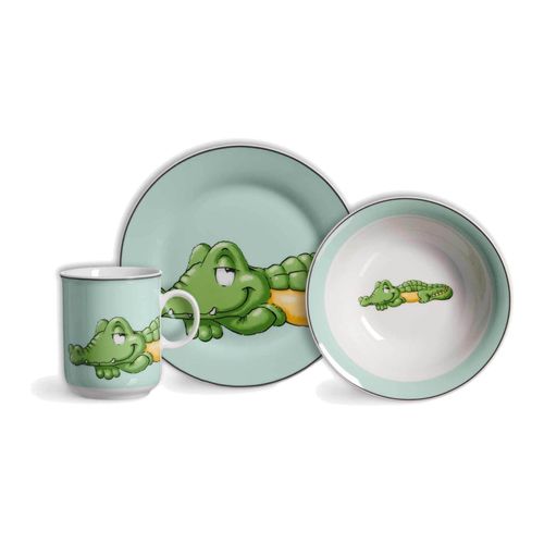 4006344413281 - Kindergeschirrset 3-teilig Happy Zoo 4006344413281 - Kindergeschirrset 3-teilig Happy Zoo