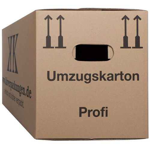 4058592299797 - Kk Verpackungen - 20 neue umzugskartons umzugkartons 2 Wellig 45kg last KK2W - Braun