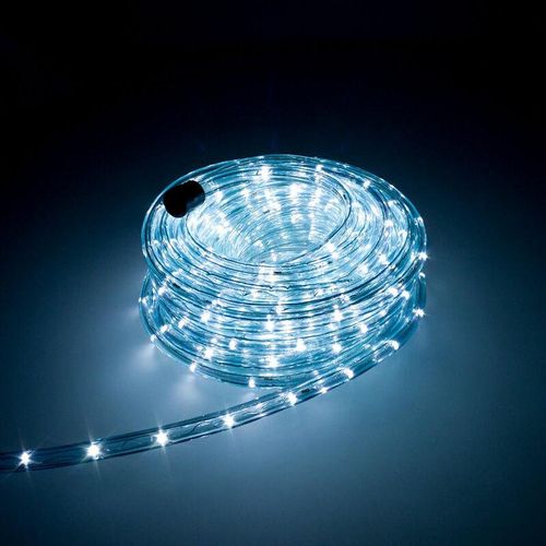 4252006151644 - Trade Shop - LED-Beleuchtung Licht-Schlauch Lichterkette 36 LED Meter für Balkon Terasse Garten Party Weihnachten Deko Kaltweiß 30m