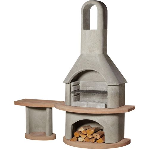 4033886100218 - Grillkamin Carmen mit Beistelltisch Georgia
