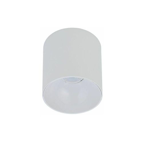 4251756378592 - Licht-erlebnisse - Aufbauspot rund in Weiß GU10 Ø127cm Deckenlampe - Weiß