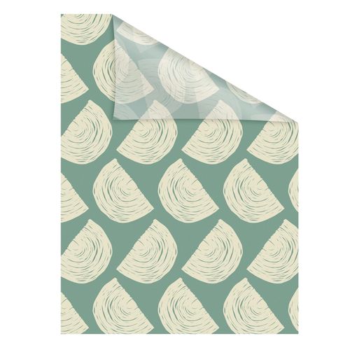 4251369830159 - ORIGINAL Fensterfolie Fensterfolie selbstklebend Sichtschutz Moving Rainbow - Grün Fensterfolien Gr B L 100 cm x 100 cm grün Fensterdekoration