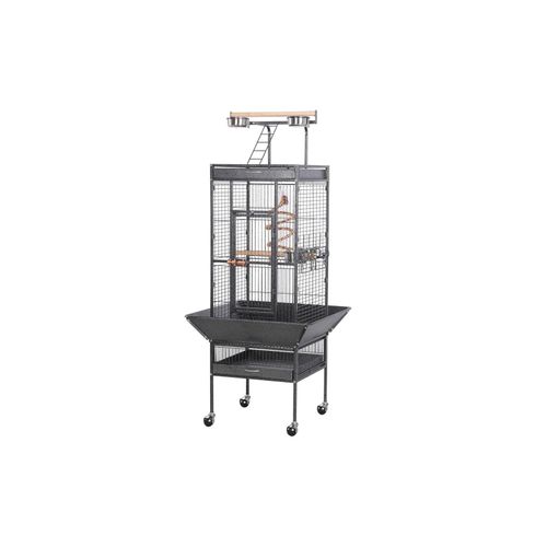 4059852826340 - Vogelvoliere Grovüe Vogelkäfig mit Spielzeug und Schmutzwanneneinsatz Metall Nagerkäfig für Wellensittich 156 x 655 x 655cm 4059852826340 - Vogelvoliere Grovüe Vogelkäfig mit Spielzeug und Schmutzwanneneinsatz Metall Nagerkäfig für Wellensittich 156 x 655 x 655cm