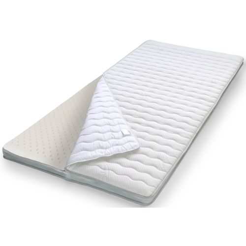 4251332446349 - Topper STENDEBACH Softtop Silver+ Latex Gr fle x ibel B L 140 cm x 200 cm (1 St) weiß Topper