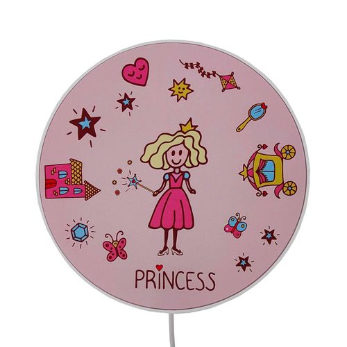 4036239406807 - Wandleuchte Princess mit Schalter und Stecker