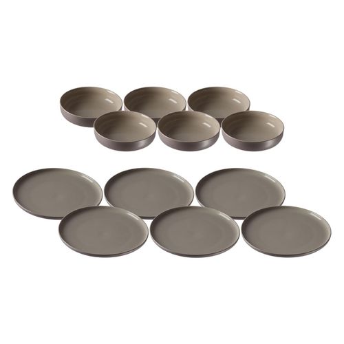 4260762069585 - Teller und Schalenset Jasper 12er Set