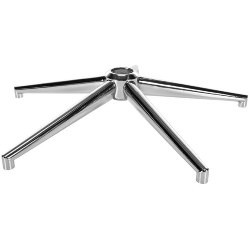 4251756470760 - Fußkreuz Eckig I Chrom I Drehkreuz Aus Metall I Stuhlbasis Für Bürostuhl
