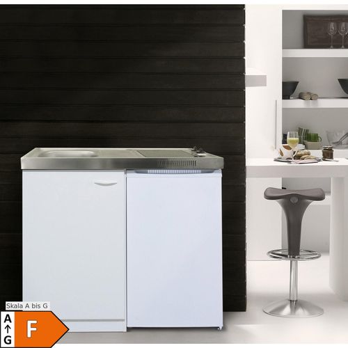 4260515339316 - Miniküche MK100WCSV mit Duo-Glaskeramik-Kochfeld und Kühlschrank 4260515339316 - Miniküche MK100WCSV mit Duo-Glaskeramik-Kochfeld und Kühlschrank