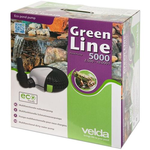 8711921253421 - Velda - Teichpumpe Green Line 5000 40 Watt max 35 m 126595