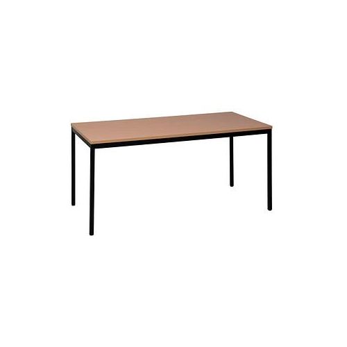 4260090173015 - Mehrzwecktisch buche rechteckig Vierkantrohr schwarz 1200 x 800 x 750 cm 4260090173015 Gürkan