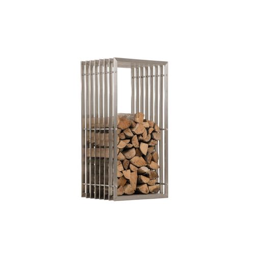 4066708768464 - Kaminholzständer Ivory 40x50x100 Schwarz-Matt 4066708768464 - Kaminholzständer Ivory 40x50x100 Schwarz-Matt