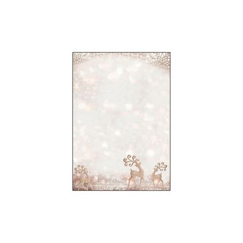 4004360815409 - Motiv-Weihnachtsbriefpapier Brilliant Deer DP228 A4 90g  4004360815409 100 Blatt