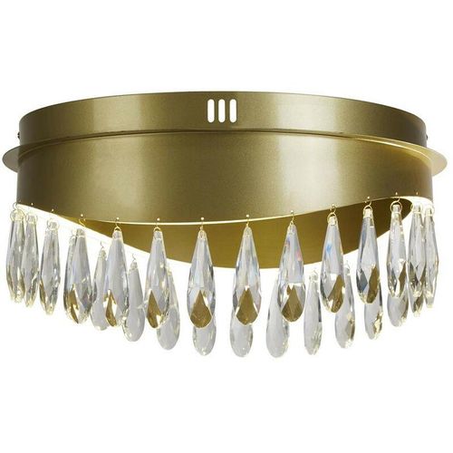 5053423187839 - Searchlight Lighting - Searchlight Jewel LED-Einbauleuchte Gold Kristall 4000K