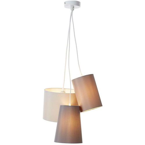 4004353149573 - BRILLIANT Lampe Trial Pendelleuchte 3flg grau 3x A60 E27 40W geeignet für Normallampen (nicht enthalten) In der Höhe einstellbar   Kabel kürzbar