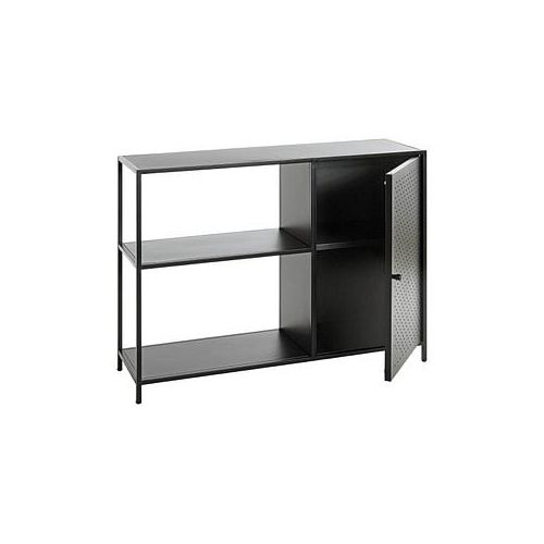 4001070375230 - HAKU Möbel Regal (BHT 100x30x75 cm) BHT 100x30x75 cm schwarz Standregal Bücherregal Bücherregal Schuhregal