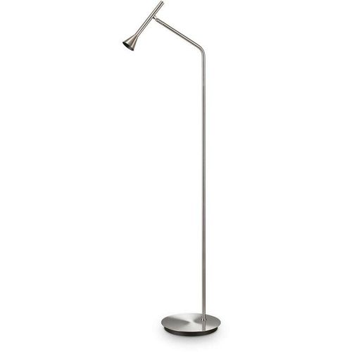 8021696285337 - Ideal Lux Lighting - Ideal Lux diesis LED-Leseaufgaben-Stehlampe Nickel 3000K