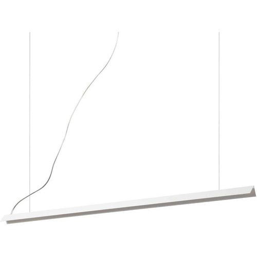 8021696275369 - Ideal Lux Lighting - Ideal Lux v-line Integrierte LED-Pendel-Deckenleuchte Weiß 3000K