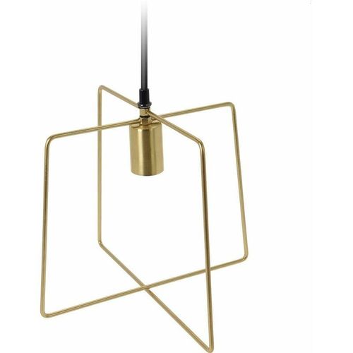 8719987224591 - Home Styling - Pendelleuchte eckig gold 29 cm Collection