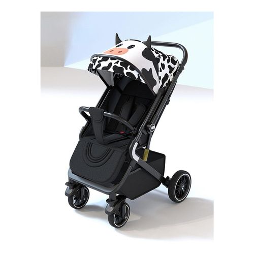 4067872153537 - Klappkinderwagen Modell 14 Stoff - Schwarz