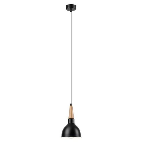 5907687436687 - Lamkur Lighting - Lamkur Francesca Dome Pendel-Deckenleuchten Schwarz 1x E27