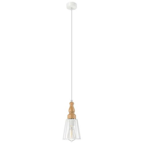 5907687436595 - Lamkur Lighting - Lamkur Ingrid Dome Pendel-Deckenleuchten Weiß 1x E27