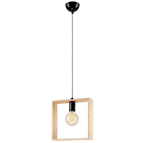 5907687434904 - Lamkur Lighting - Lamkur Drahtgestell-Pendel-Deckenleuchte Natur 1x E27