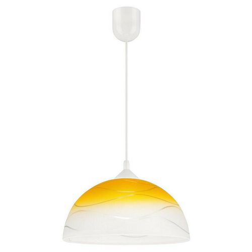 5907687428101 - Lamkur Lighting - Lamkur Kuppelpendel Gelb 1x E27