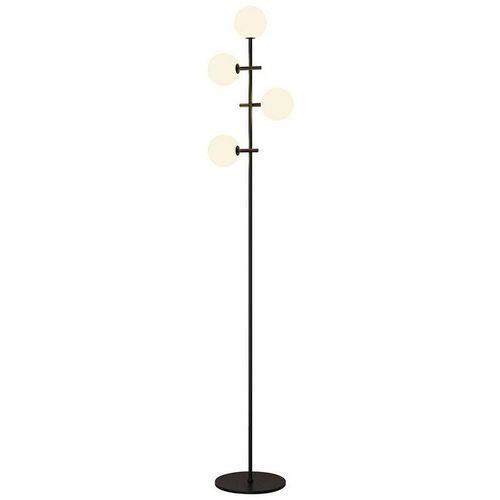 8435153276392 - Inspired Lighting - Inspired Mantra Cellar Stehleuchte 4-flammig austauschbare 5-W-LEDs 3000 k Schwarz