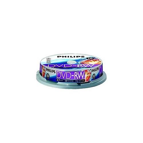 8712581386290 - 11-040-040 DVD-RW 47GB 120Min 4x Cakebox (10 Disc) 11-040-040 8712581386290