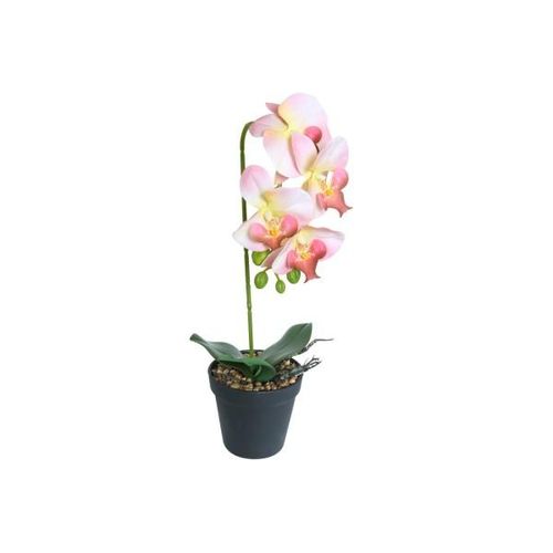 4036812117175 - Design Decoration - Künstliche Orchidee Rosa im Topf Höhe 40 cm Kunstblume Pflanze - Rosa 4036812117175 - Design Decoration - Künstliche Orchidee Rosa im Topf Höhe 40 cm Kunstblume Pflanze - Rosa