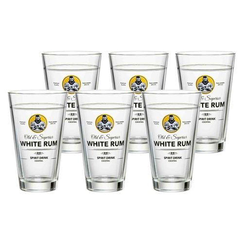 4053532155607 - White Rum Becher SPIRITS 330 ml 6er Set 4053532155607 - White Rum Becher SPIRITS 330 ml 6er Set