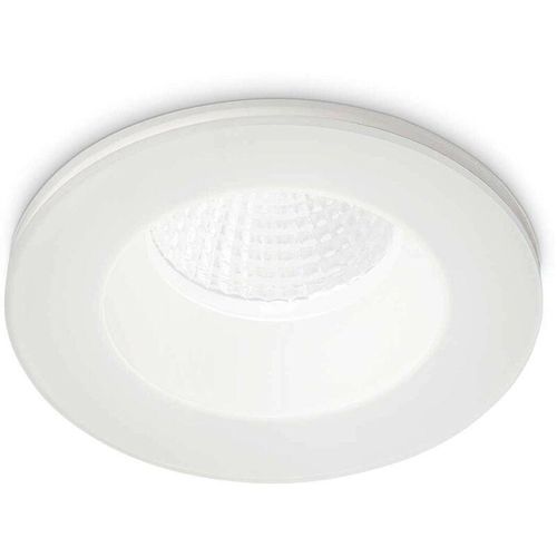 8021696252025 - Ideal Lux Lighting - Rundes Einbau-Downlight Weiß IP65 3000K 8W