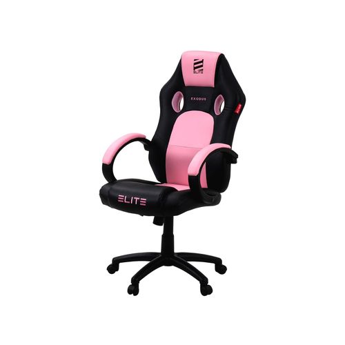 4056551044396 - ELITE Gaming-Stuhl EXODUS Armpolster 45-55cm Sitzhöhe extrabreite Sitzfläche Wippmechanik MG100 (Schwarz Pink) 4056551044396 - ELITE Gaming-Stuhl EXODUS Armpolster 45-55cm Sitzhöhe extrabreite Sitzfläche Wippmechanik MG100 (Schwarz Pink)