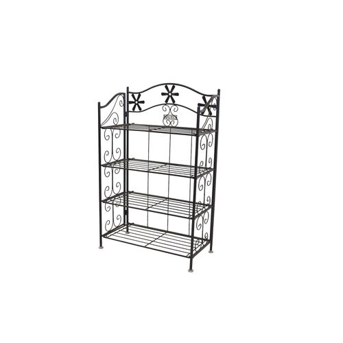 4046884082127 - Standregal HOFMANN LIVING AND MORE Regale Gr B H T 59 cm x 92 cm x 31 cm 4 St schwarz Standregale