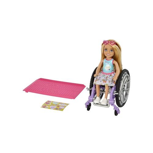 0194735054312 - HGP29 - Barbie - Chelsea - Puppe mit Rollstuhl und Rampe