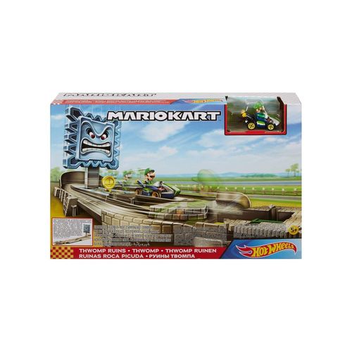 0887961773224 - GFY46 - Hot Wheels - Mario Kart - Steinblock-Ruinen-Trackset mit Fahrzeug 0887961773224 - GFY46 - Hot Wheels - Mario Kart - Steinblock-Ruinen-Trackset mit Fahrzeug