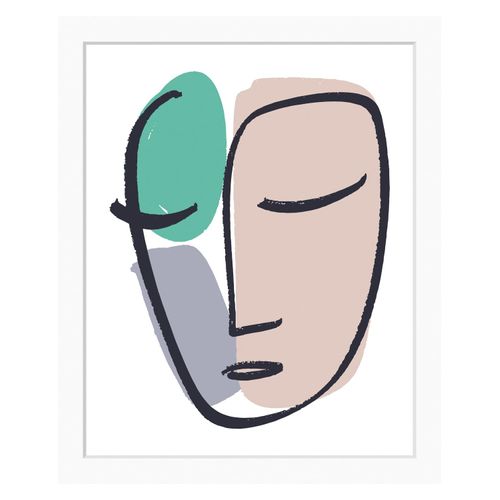 4049009898184 - Bild QUEENCE Jil Bilder Gr B H 30 cm x 40 cm Wandbild Frau Hochformat blau (türkis) Kunstdrucke Abstrakt gerahmt Frau 4049009898184 - Bild QUEENCE Jil Bilder Gr B H 30 cm x 40 cm Wandbild Frau Hochformat blau (türkis) Kunstdrucke Abstrakt gerahmt Frau